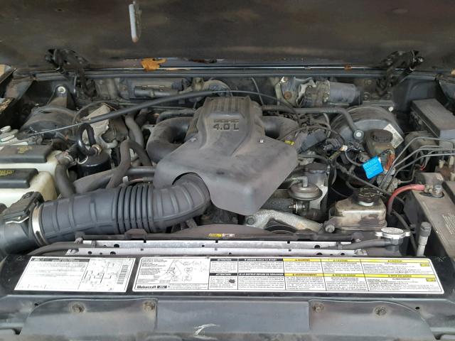 1FMZU75E9YZA71452 - 2000 FORD EXPLORER L BLACK photo 7