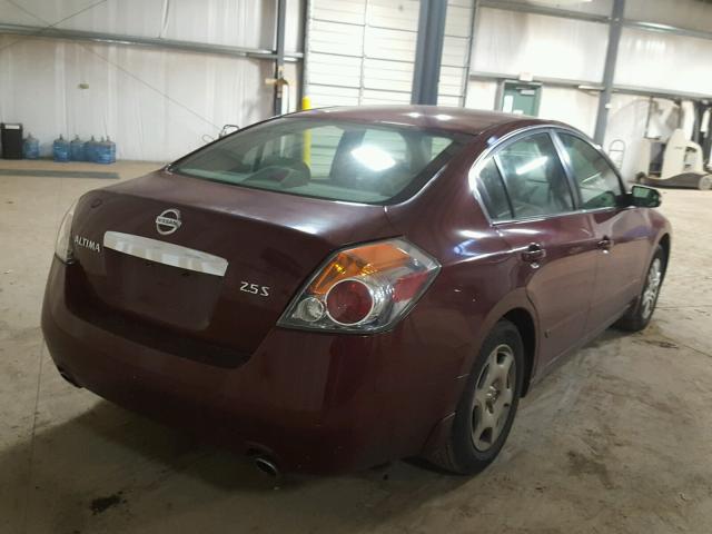 1N4AL2AP2AN478045 - 2010 NISSAN ALTIMA BAS BURGUNDY photo 4