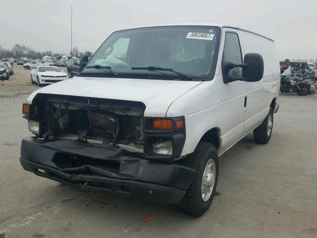 1FTNE2EW3CDA04962 - 2012 FORD ECONOLINE WHITE photo 2