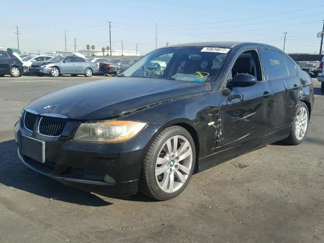 WBAVB135X6KX49220 - 2006 BMW 325 I BLACK photo 2