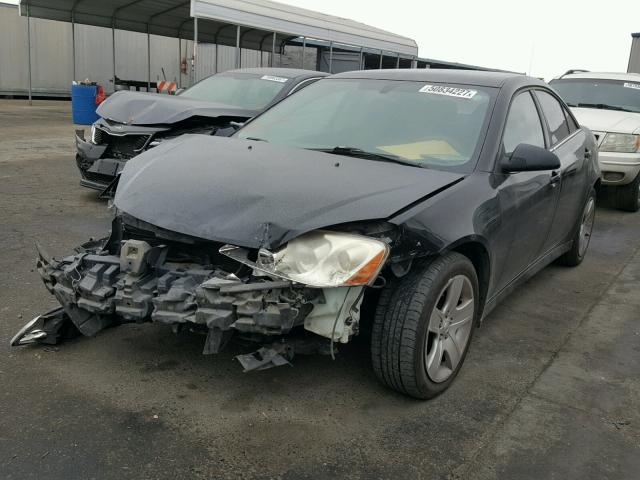 1G2ZA5EB3A4135192 - 2010 PONTIAC G6 BLACK photo 2