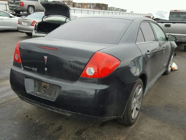 1G2ZA5EB3A4135192 - 2010 PONTIAC G6 BLACK photo 4