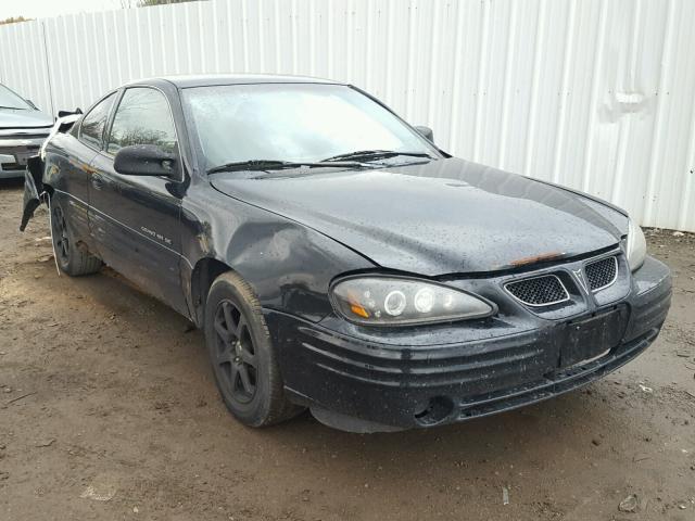 1G2NE12T4XM929765 - 1999 PONTIAC GRAND AM S BLACK photo 1