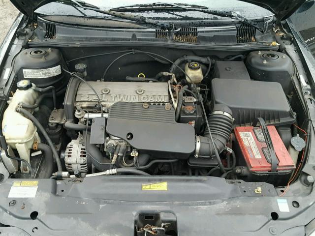 1G2NE12T4XM929765 - 1999 PONTIAC GRAND AM S BLACK photo 7