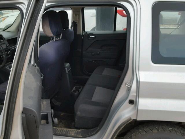 1J4NT2GBXBD285358 - 2011 JEEP PATRIOT SILVER photo 6