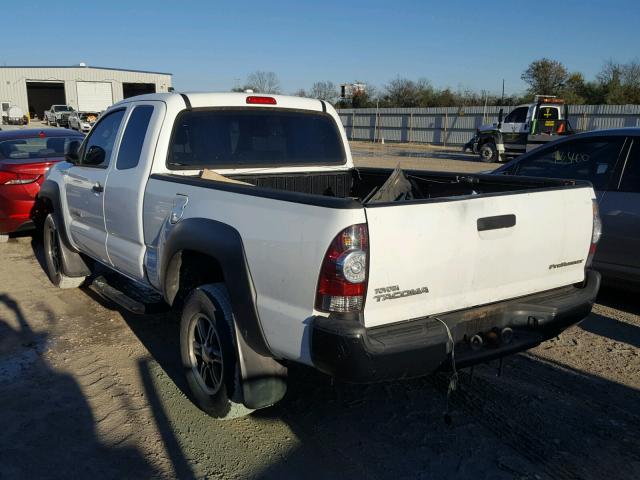 5TETX4GNXAZ726600 - 2010 TOYOTA TACOMA PRE WHITE photo 3