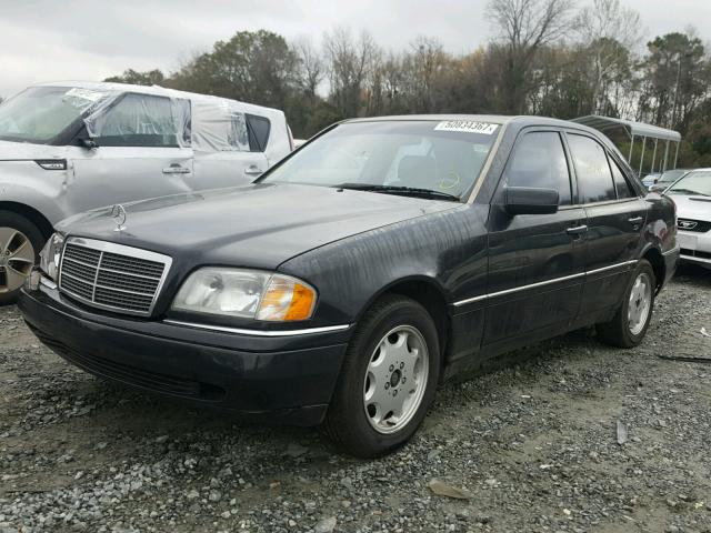 WDBHA28E6SF177369 - 1995 MERCEDES-BENZ C 280 BLACK photo 2