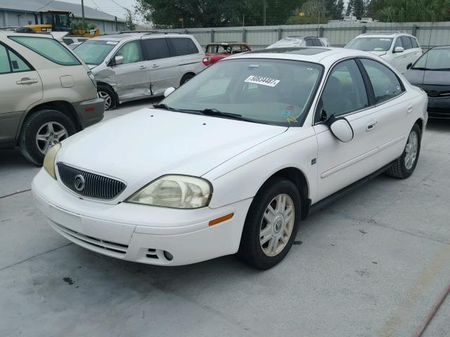 1MEFM55S75A617899 - 2005 MERCURY SABLE LS P WHITE photo 2