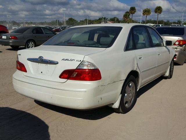 4T1BF28B04U358749 - 2004 TOYOTA AVALON XL Ақ фото 4