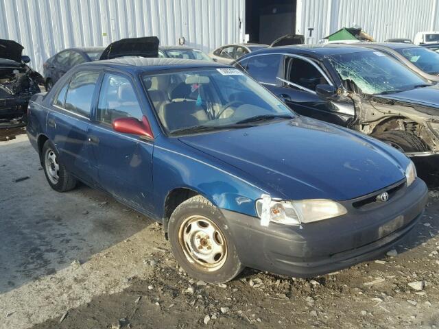 2T1BR12EXYC314852 - 2000 TOYOTA COROLLA VE BLUE photo 1