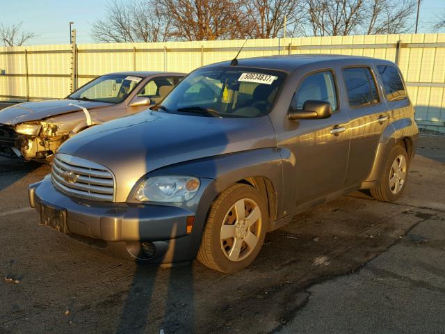 3GNDA13D67S557279 - 2007 CHEVROLET HHR LS GRAY photo 2