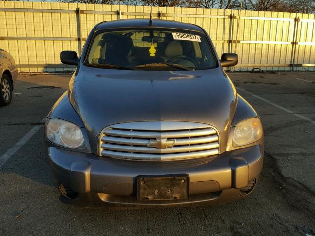 3GNDA13D67S557279 - 2007 CHEVROLET HHR LS GRAY photo 9
