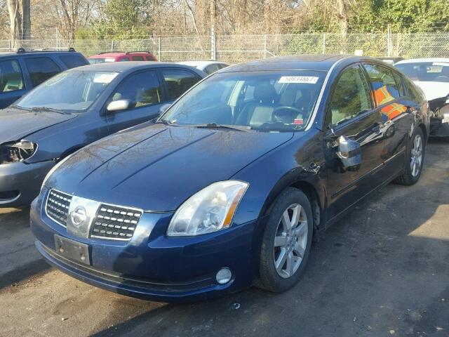 1N4BA41E26C862558 - 2006 NISSAN MAXIMA SE BLUE photo 2