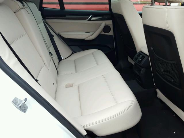 5UXWX9C51F0D60406 - 2015 BMW X3 XDRIVE2 Белый фото 6