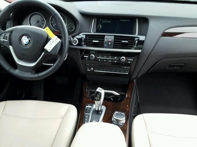 5UXWX9C51F0D60406 - 2015 BMW X3 XDRIVE2 Белый фото 9