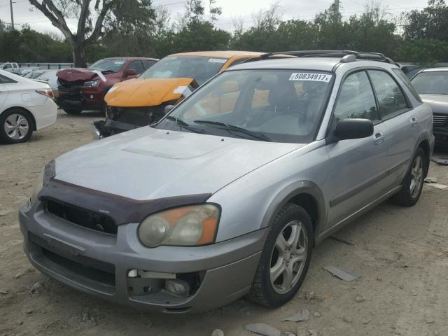 JF1GG68574H801938 - 2004 SUBARU IMPREZA OU SILVER photo 2