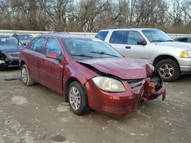 1G1AT58H597180690 - 2009 CHEVROLET COBALT LT RED photo 1