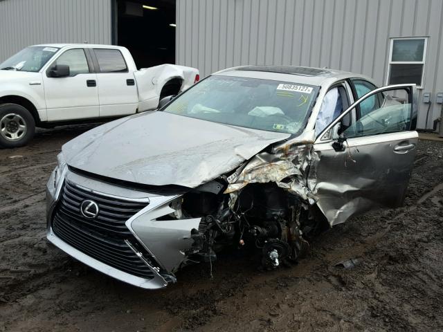 58ABK1GG3GU020505 - 2016 LEXUS ES 350 GRAY photo 2