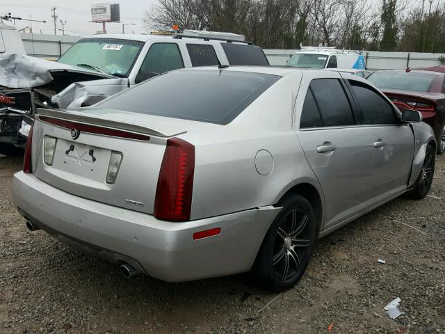 1G6DW677850202486 - 2005 CADILLAC STS SILVER photo 4