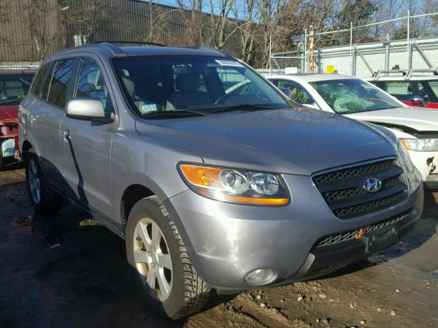 5NMSH13E67H074824 - 2007 HYUNDAI SANTA FE S GRAY photo 1