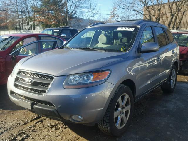 5NMSH13E67H074824 - 2007 HYUNDAI SANTA FE S GRAY photo 2