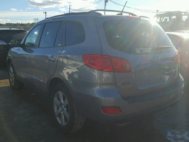 5NMSH13E67H074824 - 2007 HYUNDAI SANTA FE S GRAY photo 3