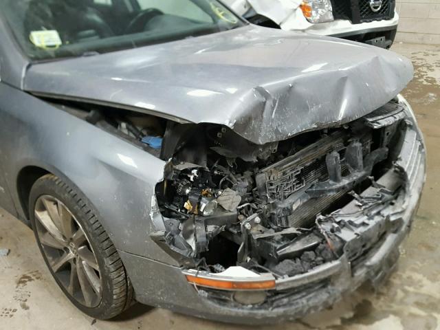 WVWDU73C28P090842 - 2008 VOLKSWAGEN PASSAT VR6 GRAY photo 9