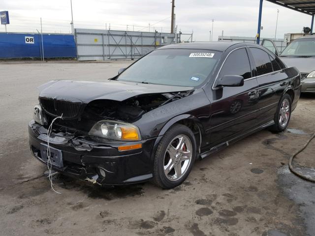 1LNHM87A12Y703644 - 2002 LINCOLN LS 黑色 照片 2