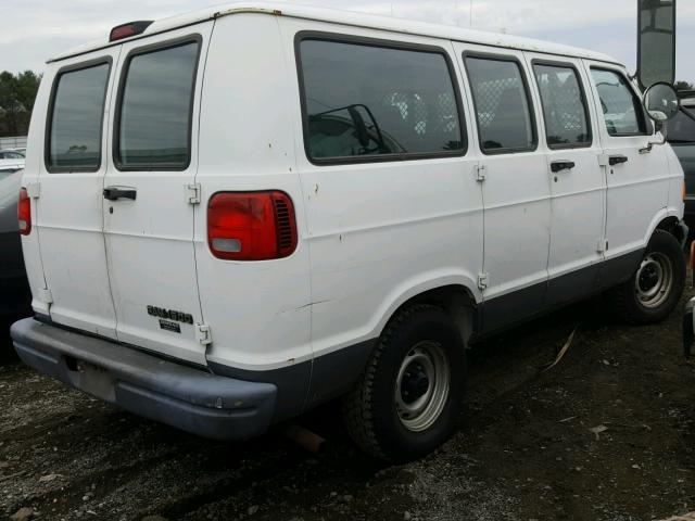 2B7HB11XXXK523842 - 1999 DODGE RAM VAN B1 WHITE photo 4