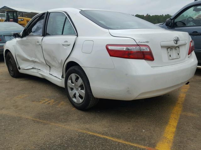 JTNBE46K973087654 - 2007 TOYOTA CAMRY NEW WHITE photo 3