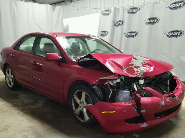 1YVHP80C955M37801 - 2005 MAZDA 6 I RED photo 1