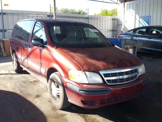 1GNDX03E63D107496 - 2003 CHEVROLET VENTURE RED photo 1