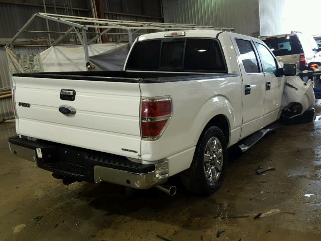 1FTFW1CFXEKF01827 - 2014 FORD F150 SUPER WHITE photo 4