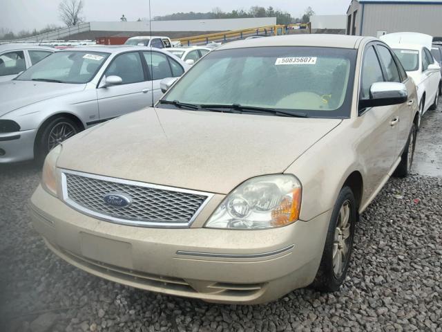 1FAHP271X7G125720 - 2007 FORD FIVE HUNDR BEIGE photo 2