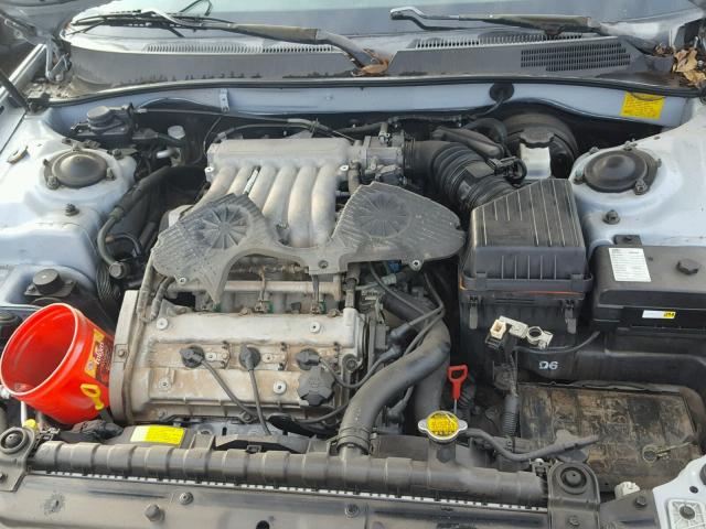 KMHWF35H55A112279 - 2005 HYUNDAI SONATA GLS SILVER photo 7