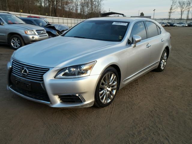 JTHBL5EF1E5129089 - 2014 LEXUS LS 460 SILVER photo 2