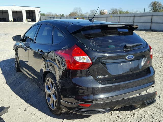 1FADP3L92EL348872 - 2014 FORD FOCUS ST BLACK photo 3