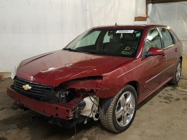 1G1ZU67N57F263214 - 2007 CHEVROLET MALIBU MAX MAROON photo 2