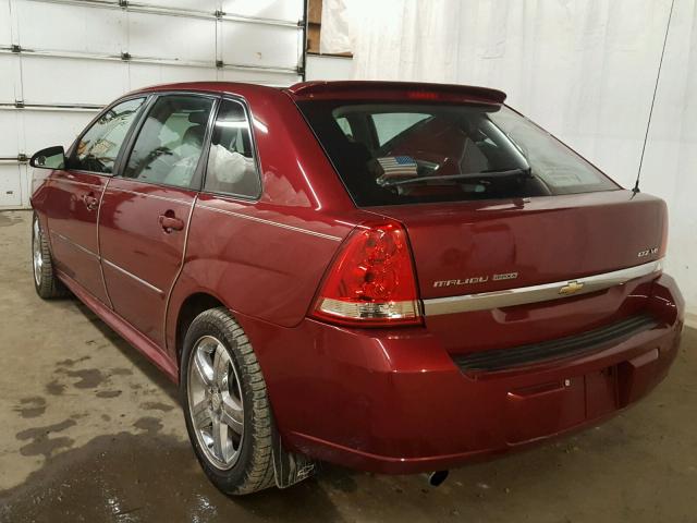 1G1ZU67N57F263214 - 2007 CHEVROLET MALIBU MAX MAROON photo 3