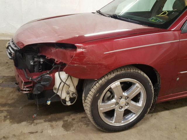 1G1ZU67N57F263214 - 2007 CHEVROLET MALIBU MAX 栗色 照片 9