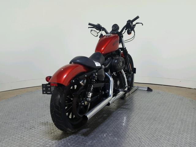 1HD4LE219DC406311 - 2013 HARLEY-DAVIDSON XL883 IRON ORANGE photo 8