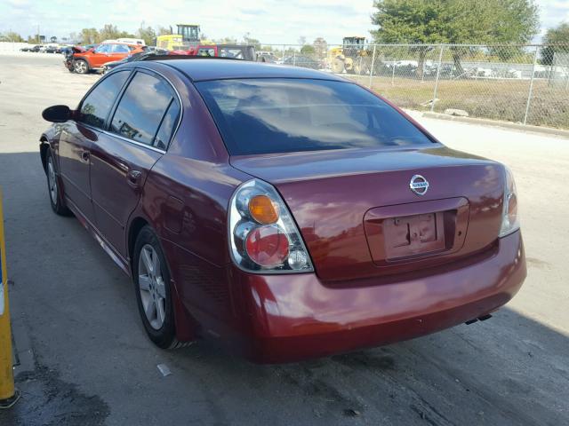 1N4AL11E33C310888 - 2003 NISSAN ALTIMA BAS RED photo 3