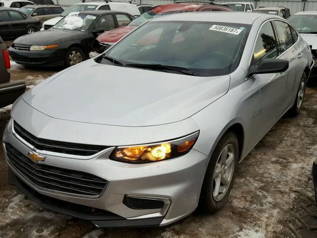 1G1ZB5ST8GF359361 - 2016 CHEVROLET MALIBU LS SILVER photo 2