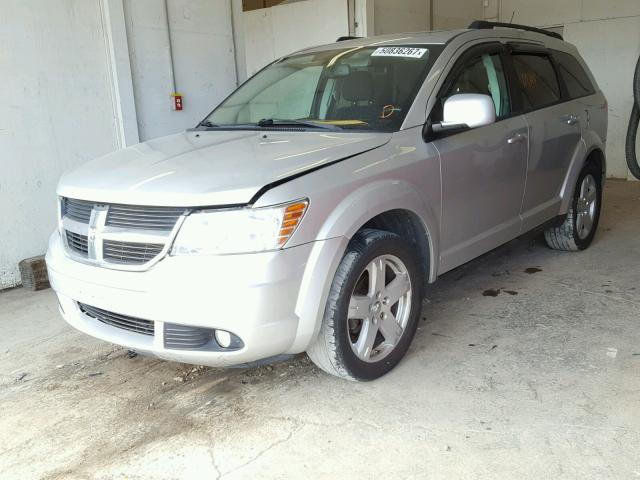 3D4PG5FV2AT191289 - 2010 DODGE JOURNEY SX SILVER photo 2