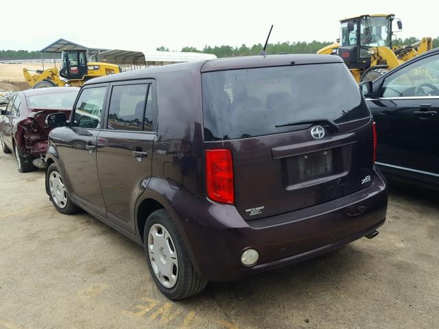 JTLKE50E491079252 - 2009 TOYOTA SCION XB RED photo 3