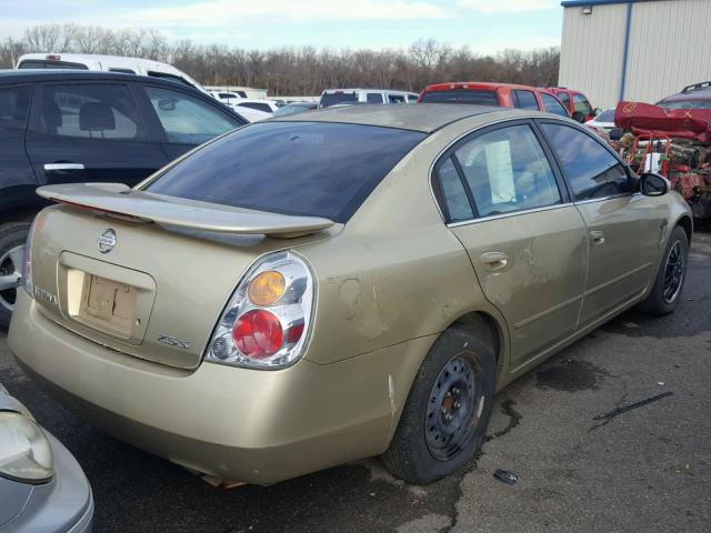 1N4AL11D72C181334 - 2002 NISSAN ALTIMA BAS GOLD photo 4