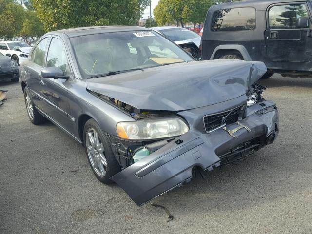 YV1RH592162544418 - 2006 VOLVO S60 2.5T GRAY photo 1