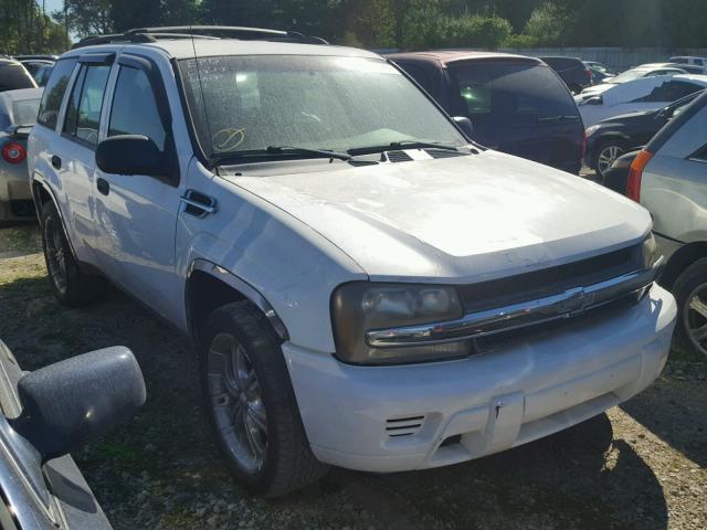 1GNDT13S022317934 - 2002 CHEVROLET TRAILBLAZE WHITE photo 1