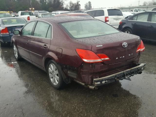 4T1BK36B47U239580 - 2007 TOYOTA AVALON XL BURGUNDY photo 3