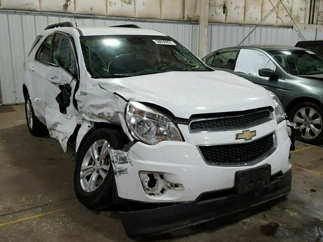 2GNFLEEK7C6165345 - 2012 CHEVROLET EQUINOX LT WHITE photo 1